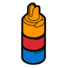 image of 3-color stack